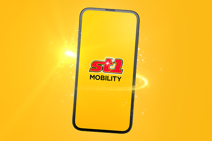 St1 Mobility app